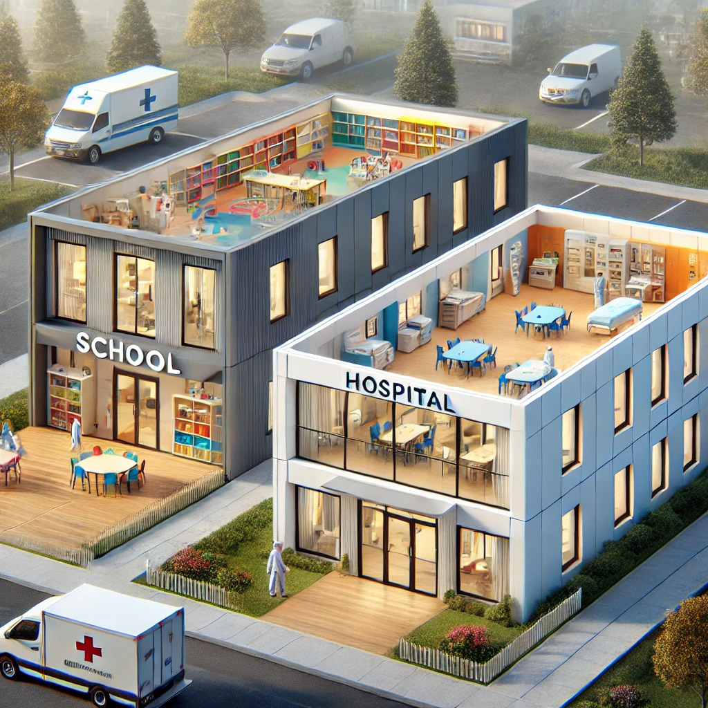 Prefabrik Okul ve Hastane Projeleri ile Toplum İçin Çözümler