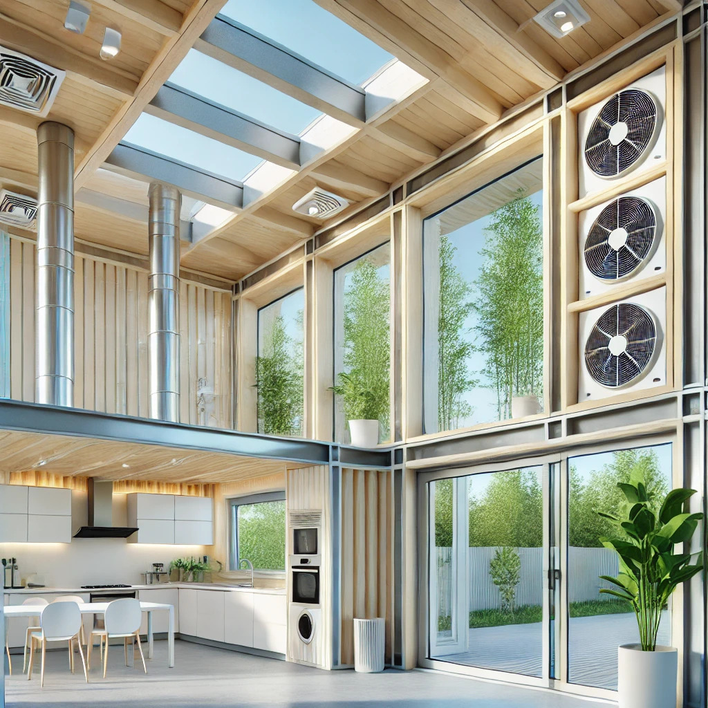 Prefabrik Evlerde Pencereler, Menfezler ve Havalandırma Sistemleri Nasıl Olmalı?