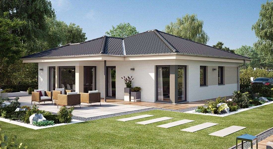 Bahçeli Prefabrik Ev Tasarımları